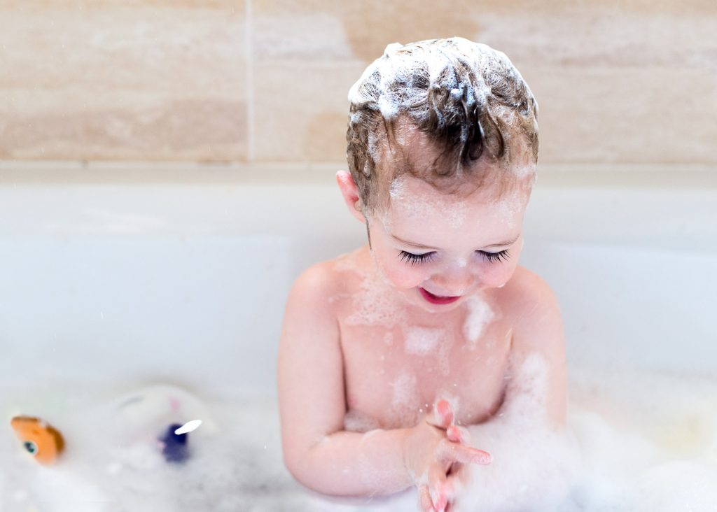bathtub portrait